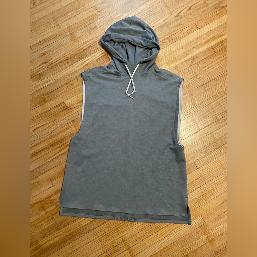 lululemon athletica Charcoal Sleeveless Hoodie